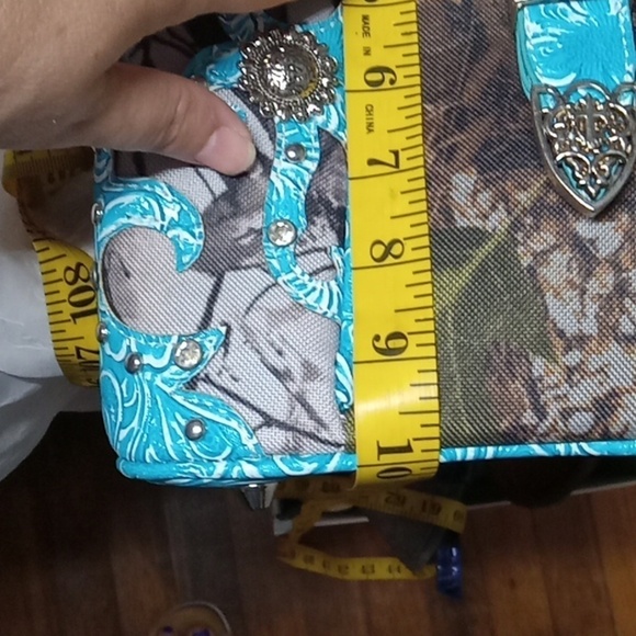 Conceal carry bling shoulderbag NWOT - Picture 5 of 8